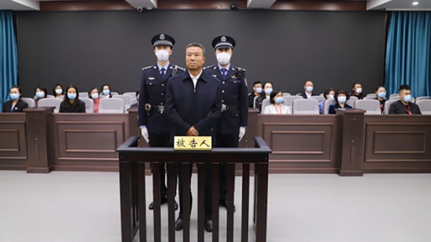 Trung Quốc tuyên án tử hình quan tham thứ 3 kể từ sau Đại hội 18